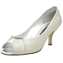 Caparros Women's Idalis Pump,Ivory Silk,10.5 M US