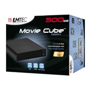 Emtec Movie Cube K120H Disque dur multimédia 3,5