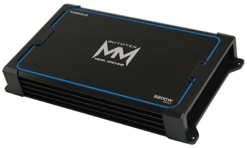 Autotek M3200.2 3200 Watt Mean Machine Series 2 Channel Class A/b Car Amplifier