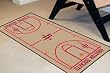Houston Rockets 24x44 Nba Court Runner NBA 24x44 Court Runner Carpet/Mat/Rug