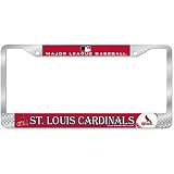 Saint Louis Cardinals MLB Chrome License Plate Frame