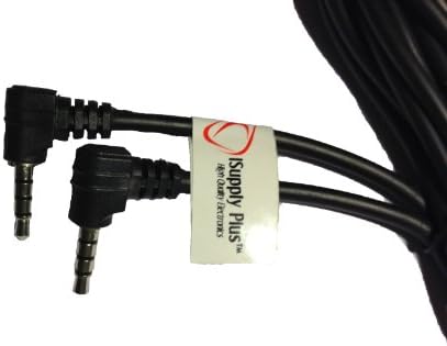 EXTRA LONG 10 Ft. Audio-Video Video AV 3-Ring 4 Conductor Pole 3.5mm Male to Male Plugs Cable