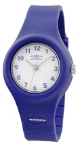 Umbro - D407 - Montre Enfant - Quartz analogique - Bracelet en Plastique - Ecran blanc - Petite Boîte en Etain