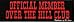 OFFICIAL MEMBER OF THE OVER THE HILL CLUB decal bumper sticker