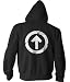 ABOVE THE INFLUENCE black WHITE drugs pullover HOODIE