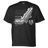 Los Angeles Kings Black In-Stick-Tive T-Shirt