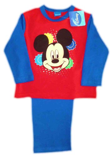 Mickey Mouse Face Boys Pyjamas 18-24 Months