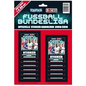 Topps Bundesliga 2009/10 Sticker Mulitpack avec 11 Sticker Pack