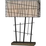 Interconnected Pole Table Lamp in Bronze
