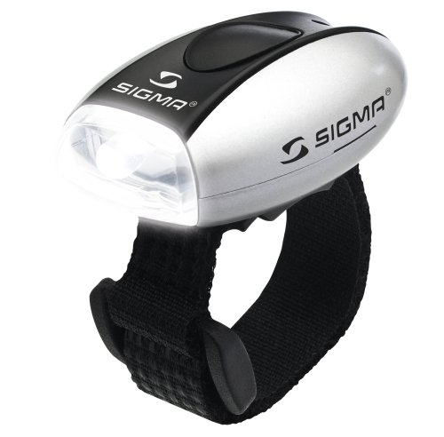 SIGMA SPORT Sport-Beleuchtung LED-white, Micro silver, 17240
