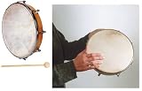 Fuzeau-tambourin Peau + Mailloche D25