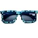 8-Bit Pixel Retro Novelty Gamer Geek Sunglasses Adult Size