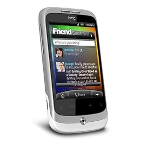 T-Mobile HTC Wildfire S Pre Pay Mobile Phone - White
