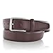 Men's Leather Dress Belt Classic Business Strap with Gift Box
