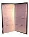 Genuine Leather Business Card Organizer Holder Brown