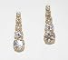 14k Yellow Gold 2mm, 2.5mm, 3mm, 4mm, 5mm White Cubic Zirconia 