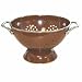 Kitchen & Housewares : Calypso Basics, 08103, 1-1/2 Quart Enamel On Steel Colander, Chocolate