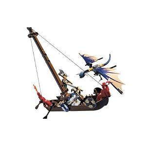 Viking Boat Against the Wyvern Dragon Vikings LEGO� Set 7016 by JNL Trading