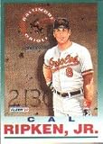 1992 Fleer Cal Ripken Baseball Card #711 - Shipped In Protective Display Case!