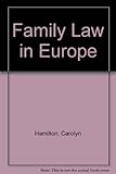 Family law in Europe