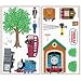 THOMAS & Friends - 27 Large Peel & Stick Wall Stickers