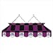 Imperial Colorado Rockies Licensed 40-Inch Rectangular Stained Glass Billiard Table Light
