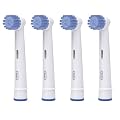 Braun Oral-B EB17-4 Sensitive Clean Replacement Rechargeable Toothbrush Heads 4-Pack