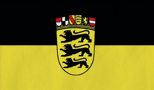 Fahne / Flagge Bundesland Baden Württemberg 90 x 150 cm Größe 90×150 Farbe Baden-Württemberg