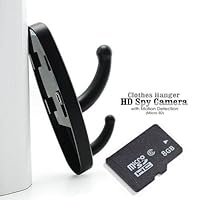 Esky® Mini Clothes Hook Hidden Camera DVR With 8GB Micro Sdhc Card