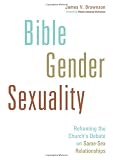 Bible, Gender, Sexuality: Reframing the Churchs Debate on Same-Sex Relationships
