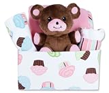 Trend Lab Fabric Box Gift Set, Cupcake