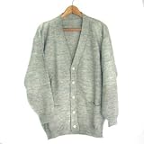 Peruvian alpaca mens cardigan buttons vneck