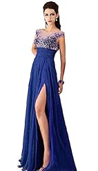 Lace-Up Above the Knee Short Polyester/Satin Evening Dress/Wedding Dress 