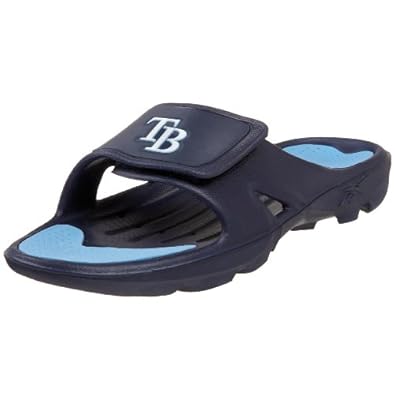Amazon: Reebok Men's MLB Zslide Sandal,BlueBlue (Rays),7 M: Shoes