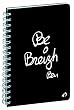 Quo Vadis 237543Q Ben breton Carnet 15 lignes spiral� Noir