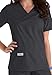 Landau Urbane Essentials 9534 Double Pocket Crossover Top Graphite S