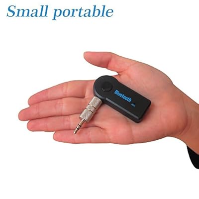 DMG Wireless 3.5mm Car Bluetooth Music Receiver / adapter With MIC Stereo Output for Music Streaming System/Equipment...