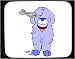 Mouse Pad with eye, sheep, dog, grooming, scissors