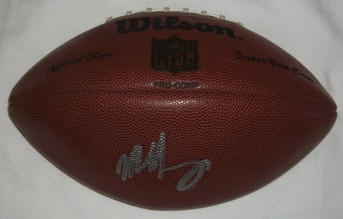 Mike Singletary Autographed NFL Football W/PROOF, Picture of Mike Signing For Us, Chicago Bears