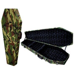 Coffin Case B 195 Camo Universal Bass Case New - by 