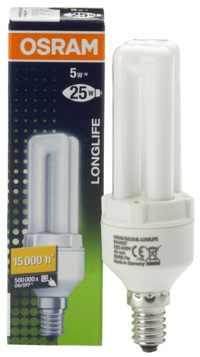 Osram DULUX EL LL 5W/827 220-240V E14 Energiesparlampe Preisvergleich