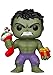 Funko Pop Marvel: Holiday - Hulk with Stocking Collectible Figure, Multicolor