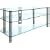 Centurion GT5 Clear Premium Contemporary Design Flat Screen 32"-60" Glass Stand