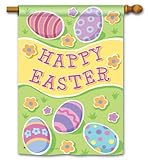 Happy Easter Standard House Flag