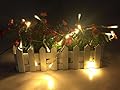 String Lights, OFTEN 2M 20LED String Ligh with Battery Powered for Christmas, Party, Holiday, Weddings, Garden, Bedroom, Indoor Outdoor Decorations Xmas Party Club
