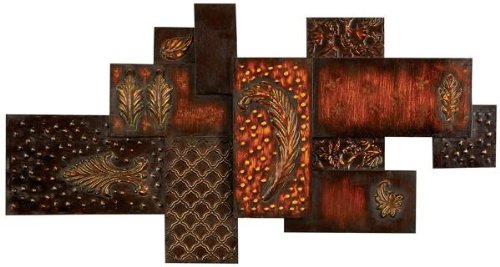 Wrought Iron Metal Wall sculptures arts 37×20″ 642 great house / office gift idea