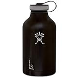 Hydro Flask Insulated Stainless Steel Wide Mouth Drinking Bottle (64-Ounce, Black Butte)