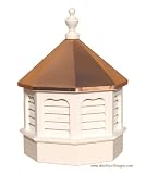 41oJi36CGmL. SL160  Azek Vinyl Gazebo Cupola
