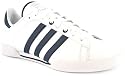 Mens Adidas Originals Court Star 1.2, Leather Trainers. - Wht/Indigo/Met.Silvr - UK 7-11