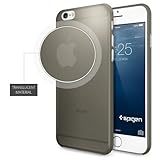 iPhone 6 ケース Spigen [薄さ0.4mm] エアースキン Apple iPhone 4.7 (2014) (国内正規品) (グレー 【SGP11079】)